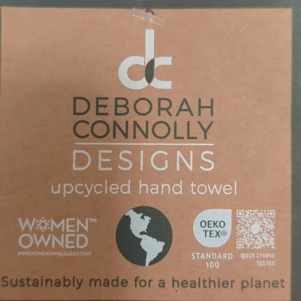 Deborah Connolly Designs Upcycled Hand Towel